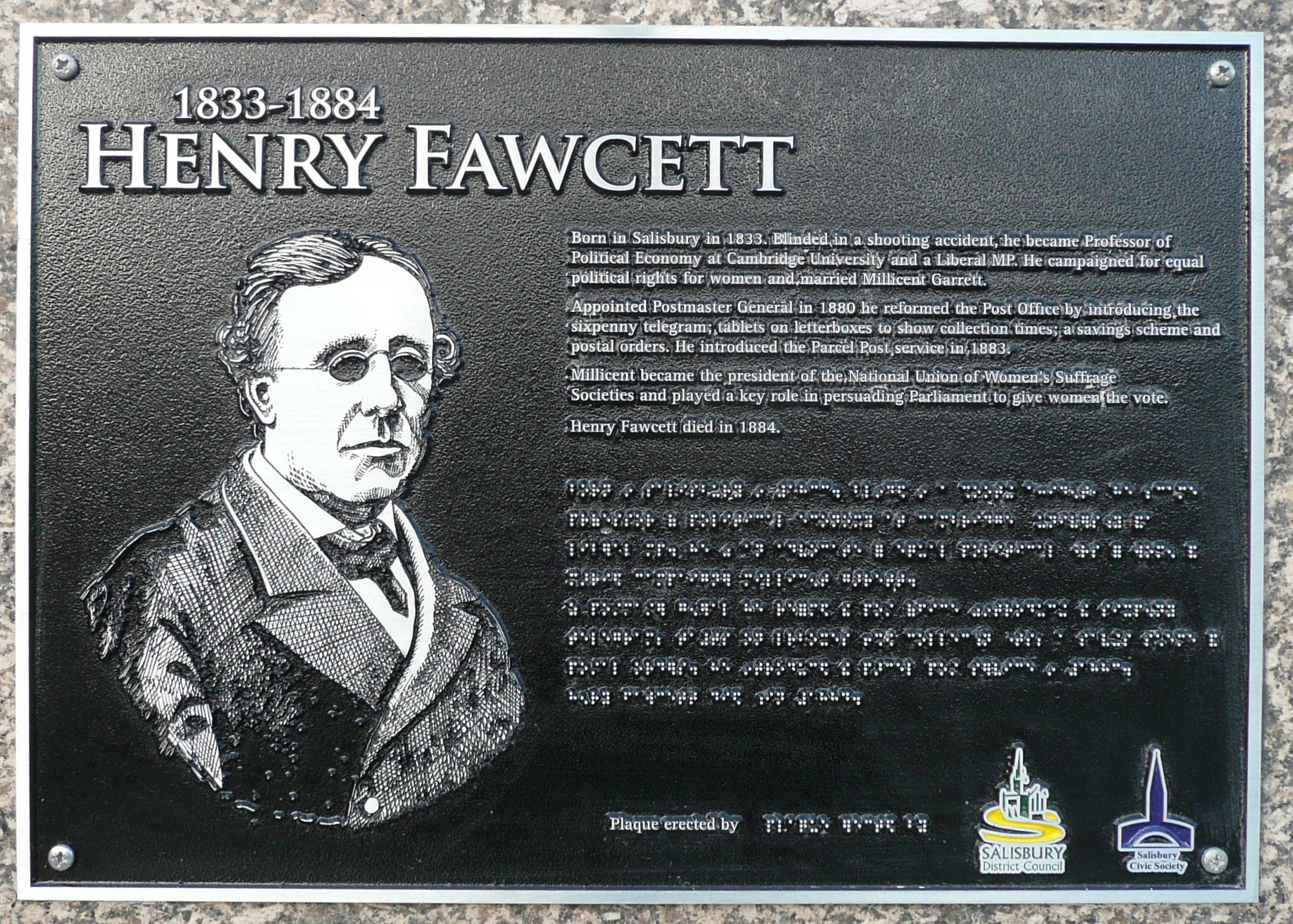 Henry Fawcett (1833 – 1884)